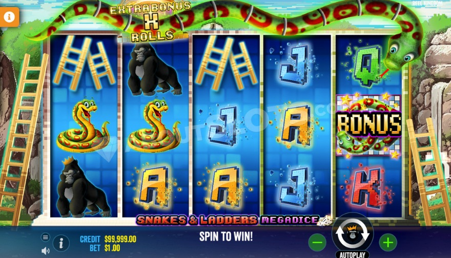 Snakes and Ladders Megadice Slot Review